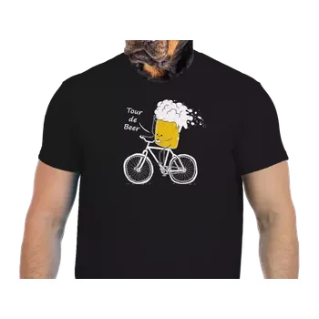 Pánské tričko Vtipné tričko Bastard: Tour de beer