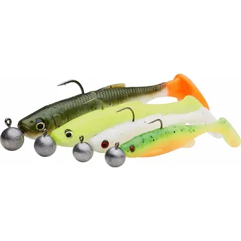 Umělá nástraha Savage Gear Fat Minnow T-Tail RTF Darkwater Mix 4ks / 5 g / 7,5 cm