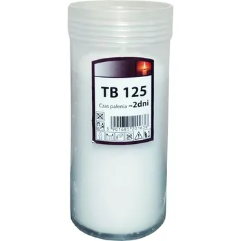 Svíčka Parafínový vklad TB 125 (balení 24ks)
