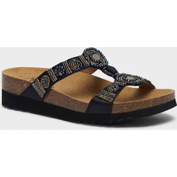 Dámské pantofle Scholl Pantofle New Bogotà Wedge černá, vel. 40, 40 EU