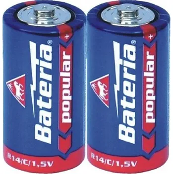 Článková baterie Popular R14/C folie|Baterie