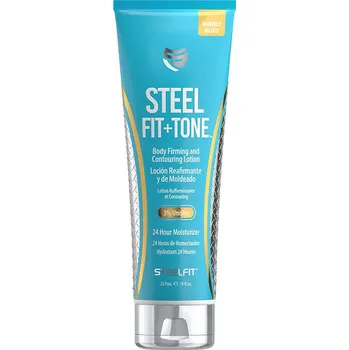 Tělové mléko Steelfit Steel Fit + Tone - Zpevňující a konturovací tělové mléko (mléko a med) - Steel Fit + Tone - Body Firming and Contouring Lotion (Milk and Honey) (237 ml (8 fl.oz.), Bubbly Bliss)