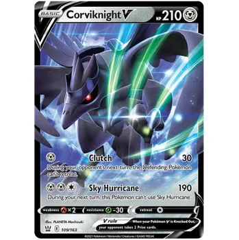 Sběratelská karetní hra Pokémon TCG Corviknight V 109/163
