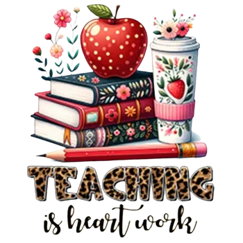 Nažehlovací obrázek - TEACHING (19,0 x 23,0 cm)