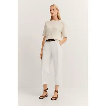 Dámské kalhoty Bugatti dámské Chino kalhoty W2258 4709 020 Bílá 36