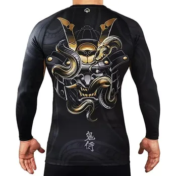 Rashguard Rashguard Ground Game ONI SAMURAI - dlouhý rukáv Velikost: S