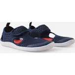 Dětské barefoot sandály modré Navy Reima Rantaan Velikost: 30