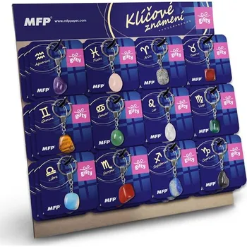 UNIPAP gifty - Klíčenka Zodiac - Display 36ks 6660007 529819