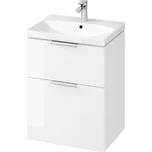 Skříňka Cersanit City s umyvadlem 60 bílá set B589 DSM, S801-422
