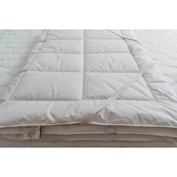 Chránič matrace Podložka z ovčí vlny - Bílá sypkovina , 160x200 cm (atyp)