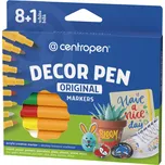 Značkovače Centropen 2738 Decor Pen sada 8+1