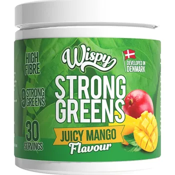 Fitness strava Wispy Strong Greens 300 g Příchuť: Juicy Mango