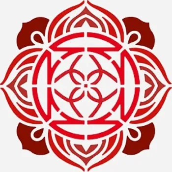 Plastová šablona, SYMBOL VZOR 6, 15x15 cm, 1 kus