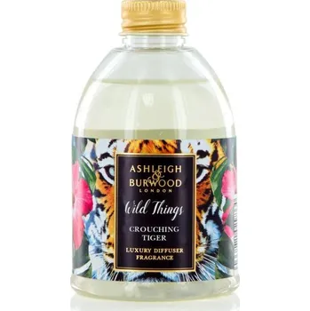 Vůně do bytu Ashleigh & Burwood London Náhradní náplň do difuzéru WILD THINGS-MANDARIN & BERGAMOT 500ml CROUCHING TIGER