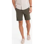 Pánské kraťasy OMBRE OM-SRCS-0170 OLIVE XL