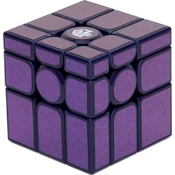 Hlavolam Mirror M GAN Fialová s nálepkami