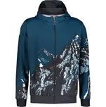Pánská mikina na zip premium ALTISPORT VOJ/ALM059MI02 NAVY M