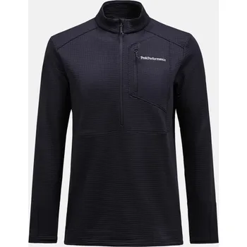 Pánská mikina MIKINA PEAK PERFORMANCE M TRAIL POLARTEC HALF ZIP BLACK