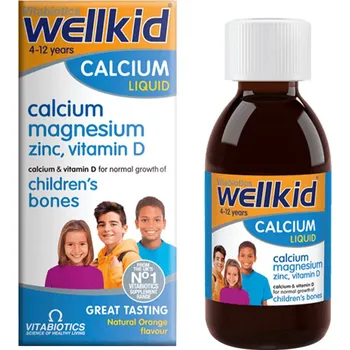 Fitness strava Vitabiotics Wellkid Calcium Liquid 150 ml