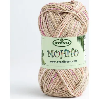 Příze Příze Mohito - 56 světle hnědo-růžová