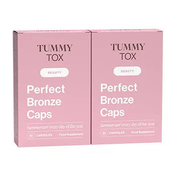 Umění Perfect Bronze Caps: zářivá a opálená pokožka po celý rok – dvojbalení