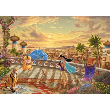 Puzzle SCHMIDT Disney Jasmína a Aladin 1000 dílků