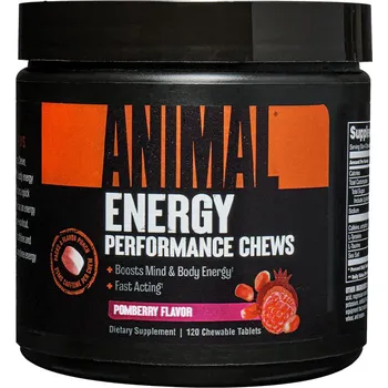 Anabolizér Universal Nutrition Animal Energy Chews 120 tablet Příchuť: Pomberry