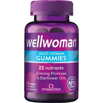 Fitness strava Vitabiotics Wellwoman Gummies 60 gummies Příchuť: bobule