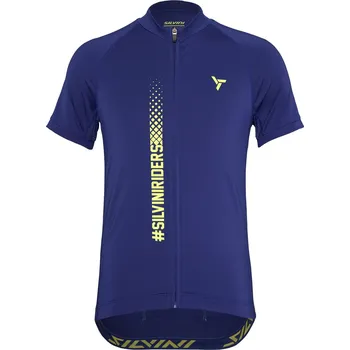 cyklistický dres Dětský dres Silvini CD2432 Mazzani blue-neon / 158-164