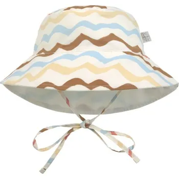 Kojenecké oblečení LÄSSIG Sun Protection Bucket Hat Waves Sea Salt Velikost (od výrobce): 19 - 36 m.