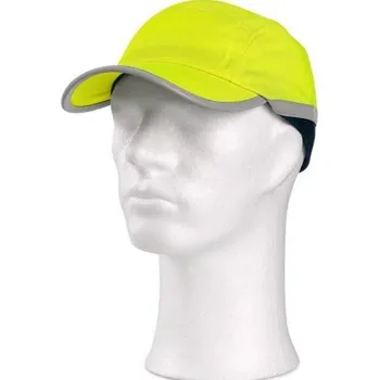 Kšiltovka Kšiltovka s plastovou výztuhou CXS CRAN, fluorescenční oranžová