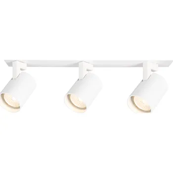 Bodové svítidlo Bodové svítidlo Volf, 3x bílé kovové stínítko, w