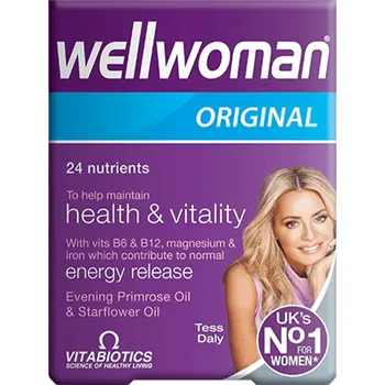 Fitness strava Vitabiotics Wellwoman Original - Multivitamin For Women 30 kapslí