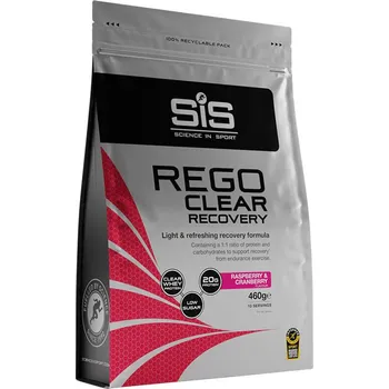 Nápoj pro sportovce Science in Sport Rego Clear Recovery 460 g Příchuť: Maliny a brusinky