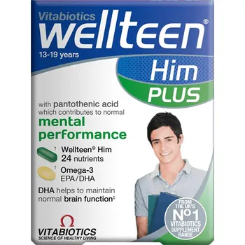 Fitness strava Vitabiotics Wellteen Him Plus 56 tablet