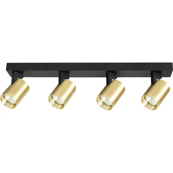 Bodové svítidlo Bodové svítidlo Volf, 4x zlaté kovové stínítko, b