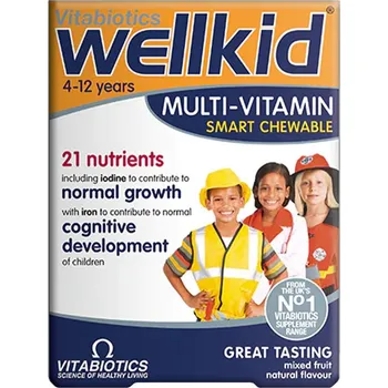 Fitness strava Vitabiotics Wellkid Chewable Tablets 30 tablet
