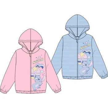 Dívčí mikina Lilo and Stitch Mikina Lilo a Stitch 1258 světle modrá Velikost: 98