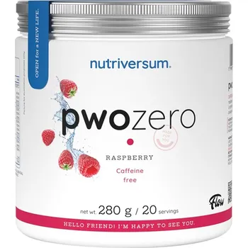 Anabolizér Nutriversum PWO Zero 280 g Příchuť: malina