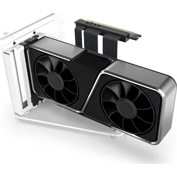 PC skříň NZXT Vertikální držák grafické karty (PCIE 4.0) bílý AB-RH175-W1