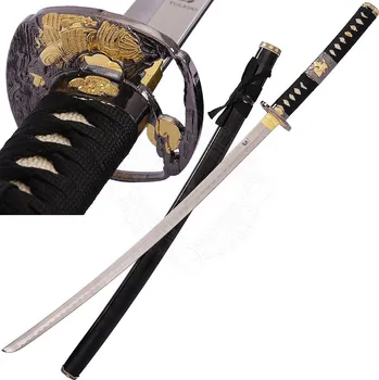 Bojový nůž Art Gladius Katana Haruto s černou pochvou