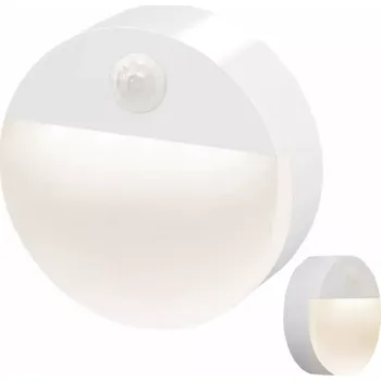 Noční světlo BEZDRÁTOVÉ SCHODIŠŤOVÉ NOČNÍ SVĚTLO VEDENÉ SENZOREM POHYBU SOUMRAKU NA BATERIE