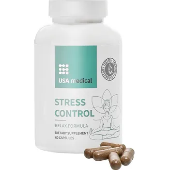 Fitness strava USA medical Stress Control 60 kapslí