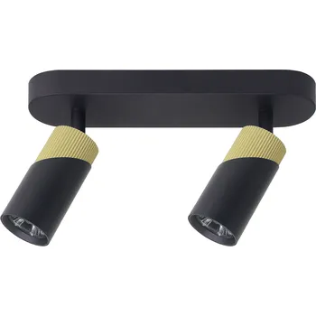 Bodové svítidlo Bodové svítidlo Neo, 2x černé/zlaté kovové stínítko, b