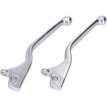 Brzda pro motocykl OEM Standard Brzdové páčky GTS stříbrné - sada 53458