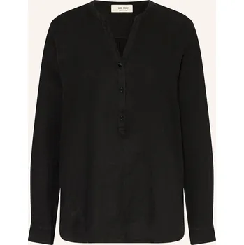 Dámská halenka Mos Mosh Dámská Lněná Tunika Mmdanna, černá, 34