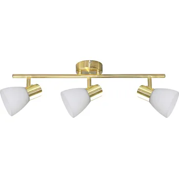 Bodové svítidlo Bodové svítidlo Jota, 3x bílé skleněné stínítko, g