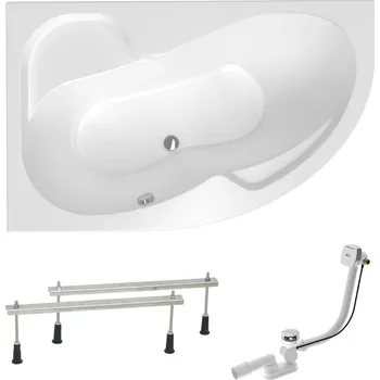 Vana Laguna Asymetrická vana Laguna Fortuna Plus 160x100 cm akrylát levá SIKOFO1600LAPN SIKOFO1600LAPN