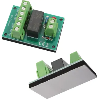 Relé Onpira Relé 12V reléová deska zelená s 2x přepínacími kontakty max 2A