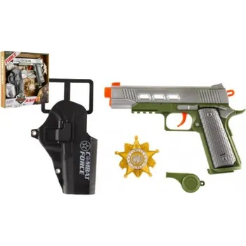 Dětská zbraň TEDDIES Pistole s doplňky Sherif